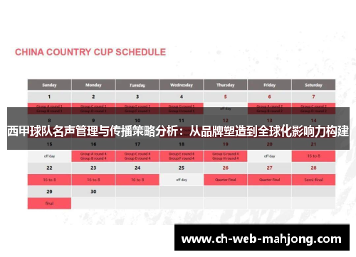 西甲球队名声管理与传播策略分析:从品牌塑造到全球化影响力构建 西甲球队名声管理与传播策略分析:从品牌塑造到全球化影响力构建