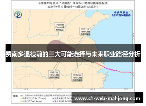 费南多退役前的三大可能选择与未来职业路径分析 费南多退役前的三大可能选择与未来职业路径分析